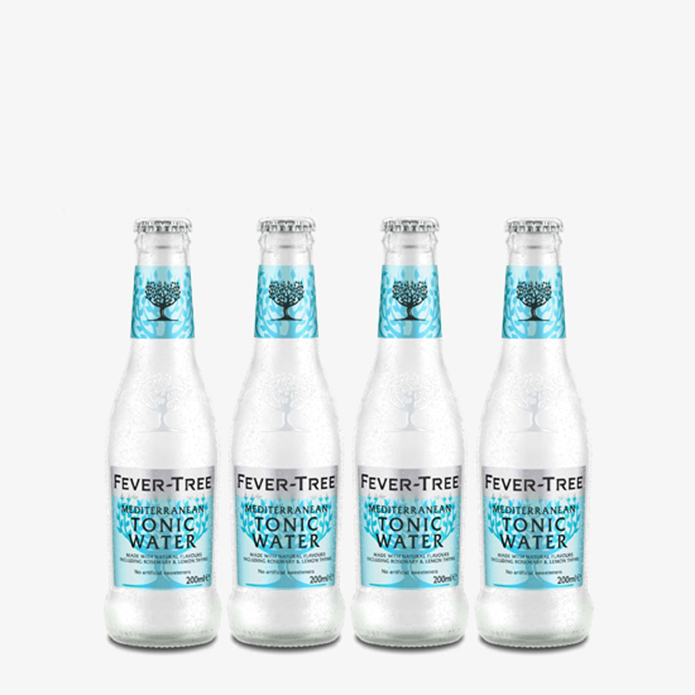 Fever-Tree Mediterranean Tonic Water 地中海湯力水 (4 Bottles x 200ml)