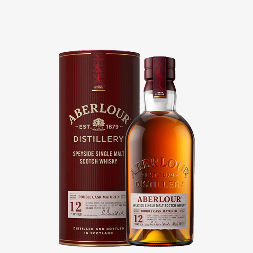 Aberlour 12 Years Double Cask Matured Single Malt Whisky (禮盒裝) 700ml