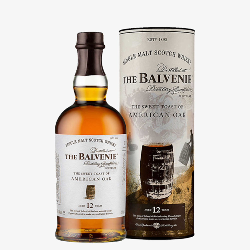 Balvenie 12 Years American Oak Single Malt Scotch Whisky (禮盒裝) 700ml