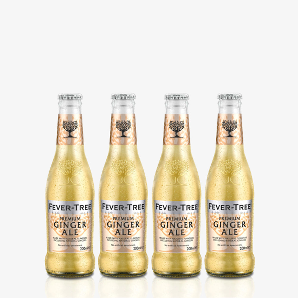 Fever-Tree Ginger Ale 薑汁汽水 (4 Bottles x 200ml)