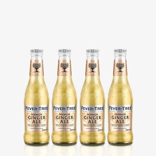 Fever-Tree Ginger Ale 薑汁汽水 (4 Bottles x 200ml)