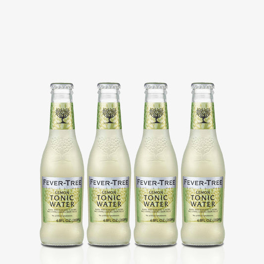 Fever-Tree Lemon Tonic Water 檸檬湯力水 (4 Bottles x 200ml)