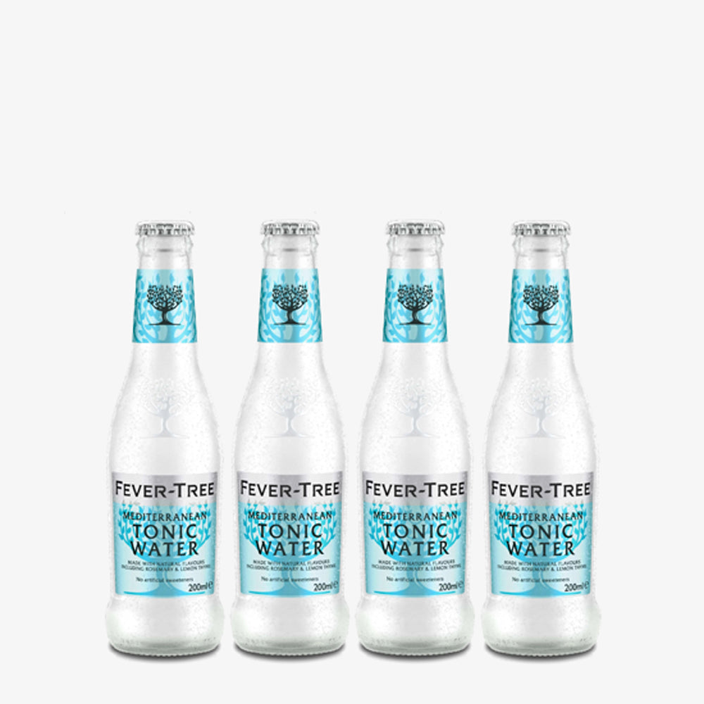 Fever-Tree Mediterranean Tonic Water 地中海湯力水 (4 Bottles x 200ml)