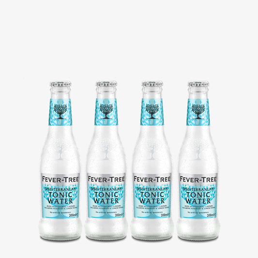 Fever-Tree Mediterranean Tonic Water 地中海湯力水 (4 Bottles x 200ml)