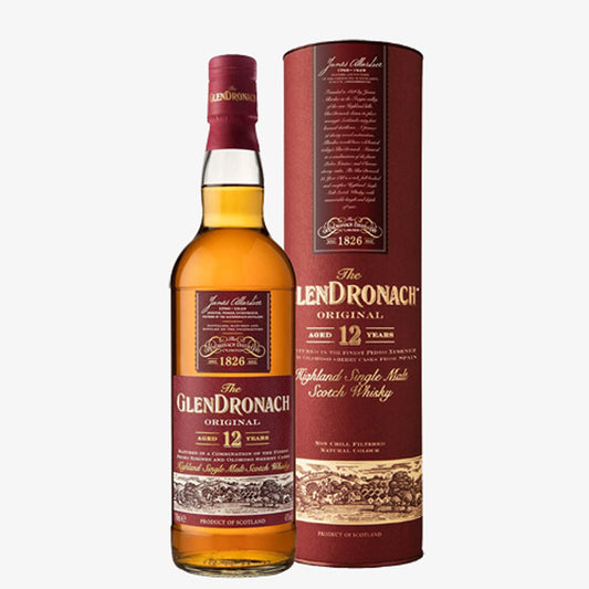 GlenDronach 12-Year-Old Single Malt Scotch Whisky (禮盒裝) 700ml