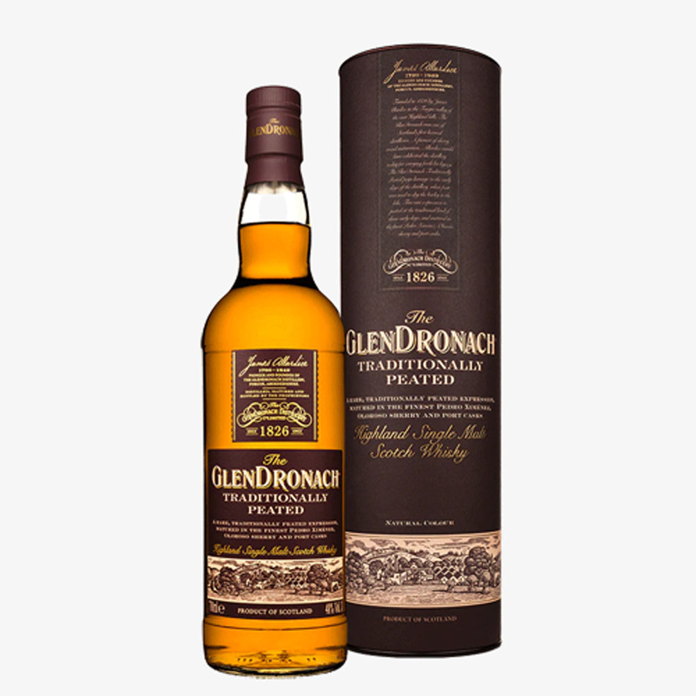 Glendronach Traditionally Peated Highland Single Malt Scotch Whisky (禮盒裝) 700ml