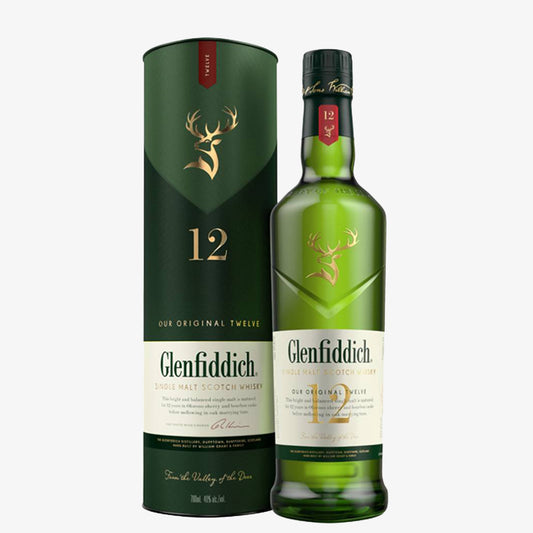 Glenfiddich 12 Years Single Malt Whisky (禮盒裝) 700ml