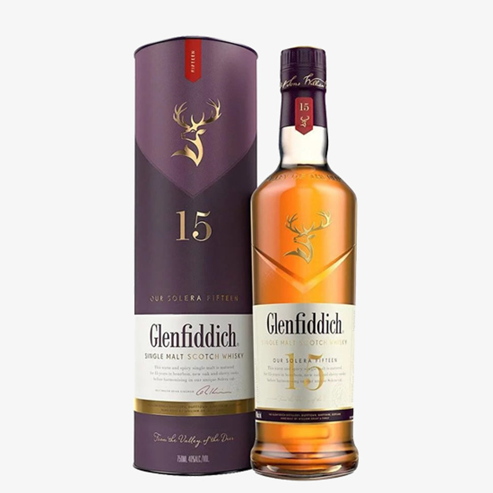 Glenfiddich 15 Years Single Malt Whisky (禮盒裝) 700ml