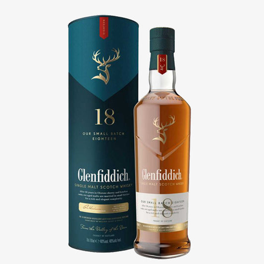 Glenfiddich 18 Years Single Malt Whisky (禮盒裝) 700ml