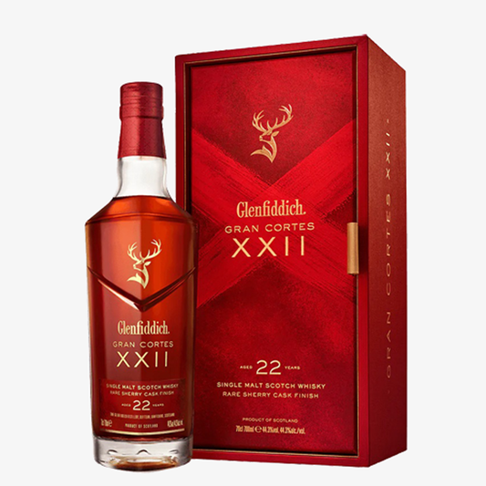 Glenfiddich 22 Year Old Gran Cortes Single Malt (禮盒裝) 700ml