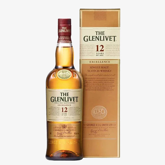 Glenlivet 12 Years Old Single Malt Whisky (禮盒裝) 700ml