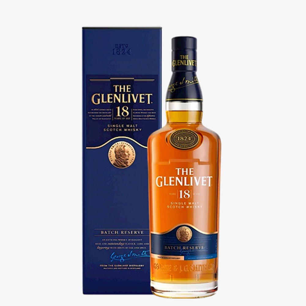 Glenlivet 18 Year Old Single Malt Whisky (禮盒裝) 700ml