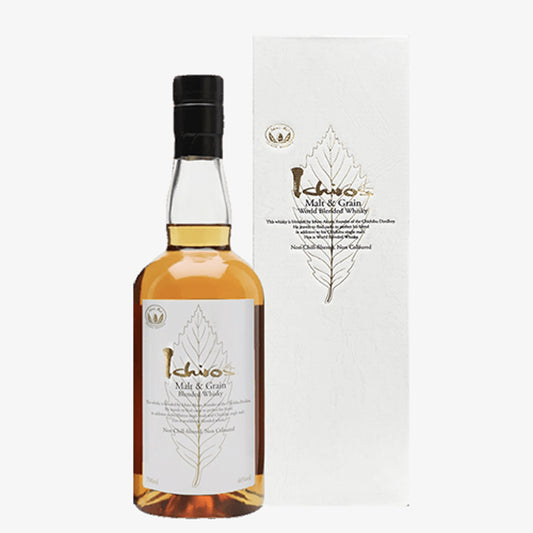 秩父 Ichiro's Malt & Grain 白葉 日本調和威士忌 Japanese Blended Whisky White Label 700ml