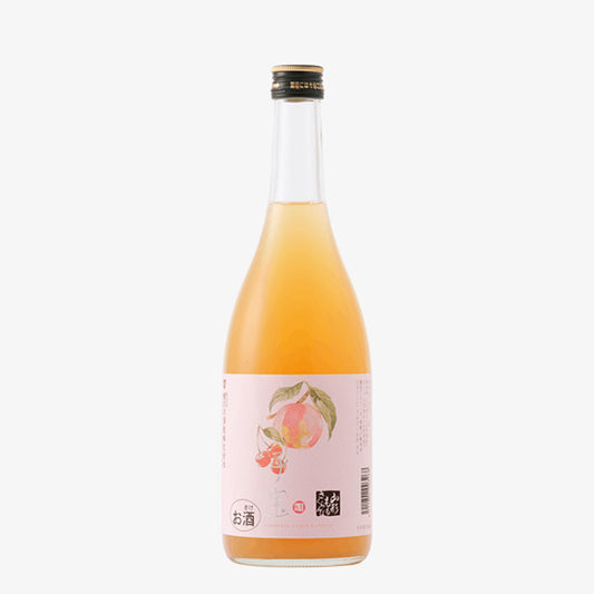 楯野川 子寶 桃子車厘子酒 720ml