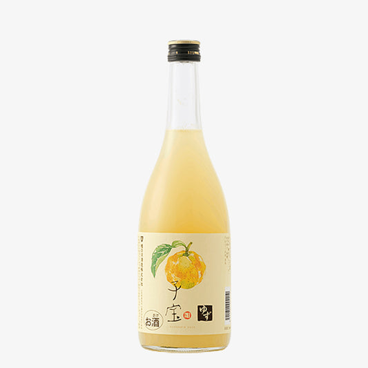 楯野川 子寶 柚子酒 720ml