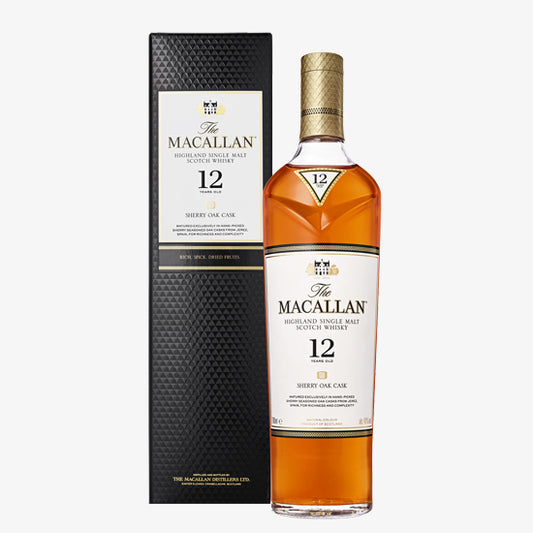 Macallan 12 Years Sherry Oak Single Malt Scotch Whisky (禮盒裝) 700ml