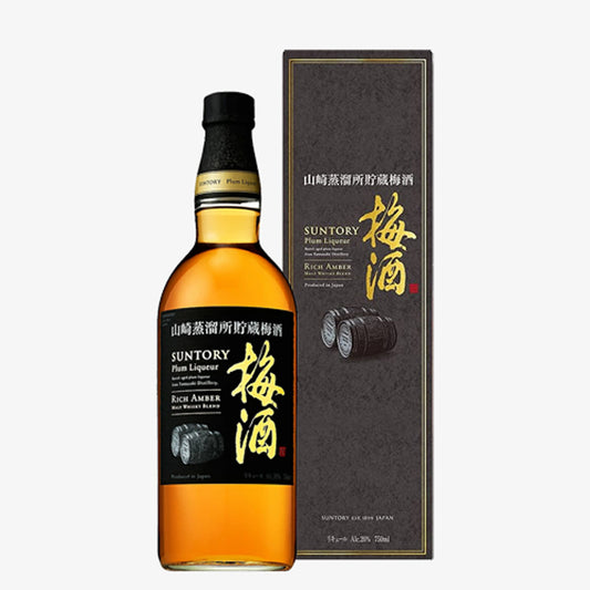 山崎蒸餾所貯藏 Rich Amber 焙煎樽熟成梅酒 (禮盒裝) 750ml