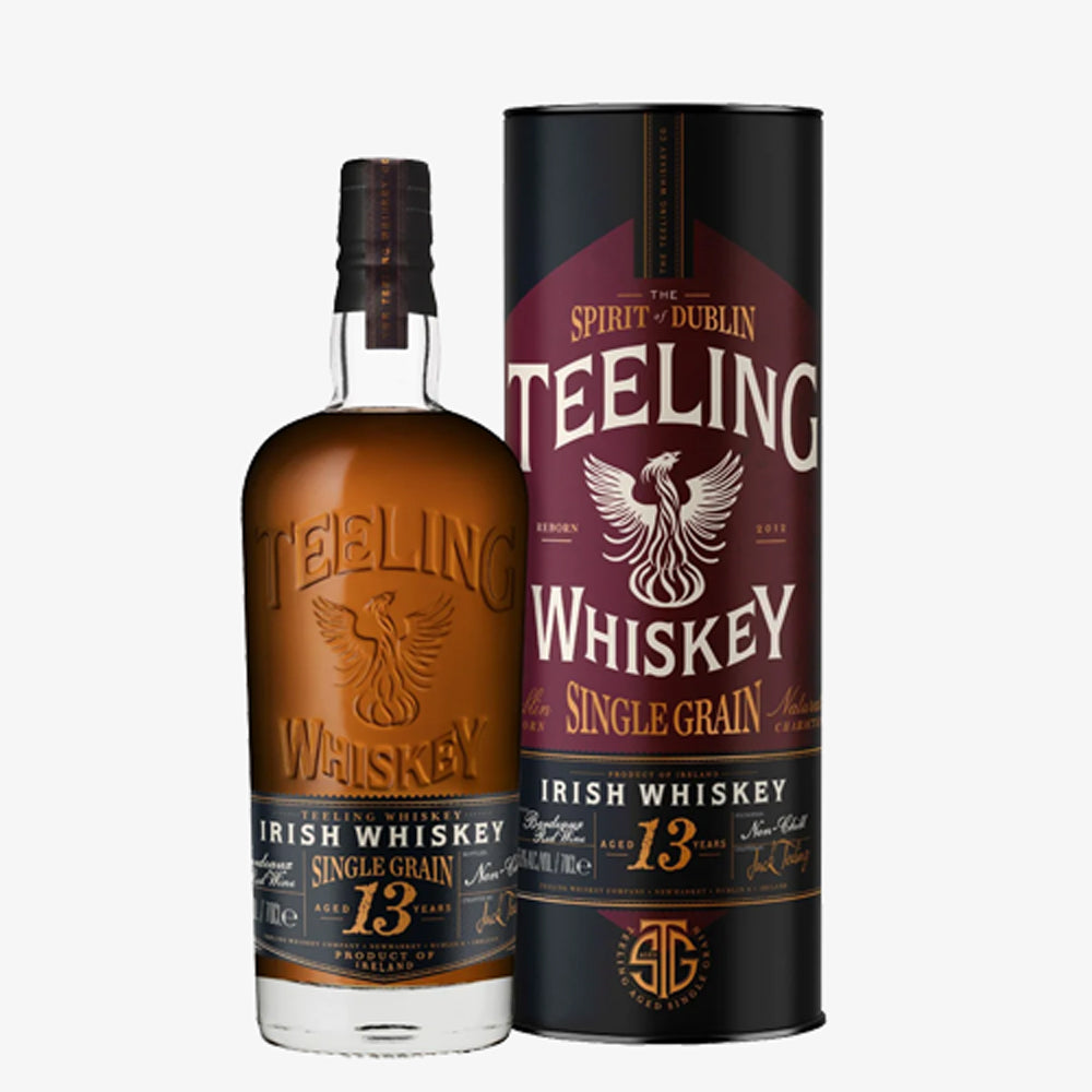 Teeling 13 Years Old Single Grain Bordeaux Red Wine Cask Irish Whiskey (禮盒裝) 700ml